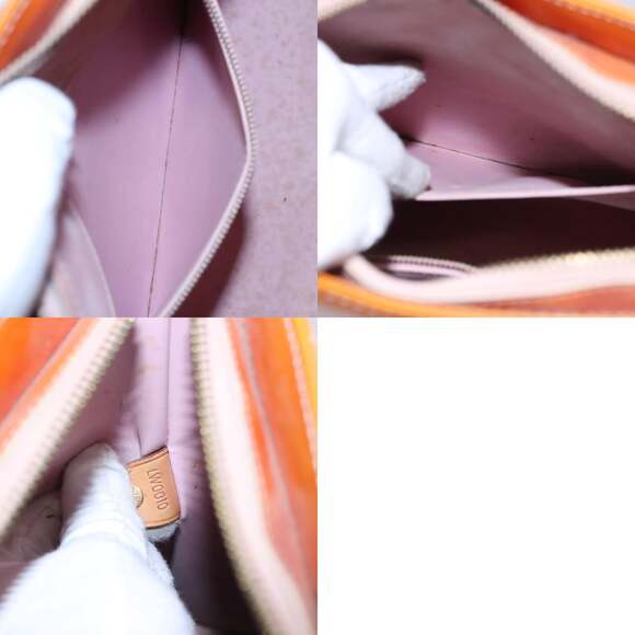 LOUIS VUITTON Monogram Vernis Houston Bag Marshmallow Pink M91302 - Picture 13 of 13